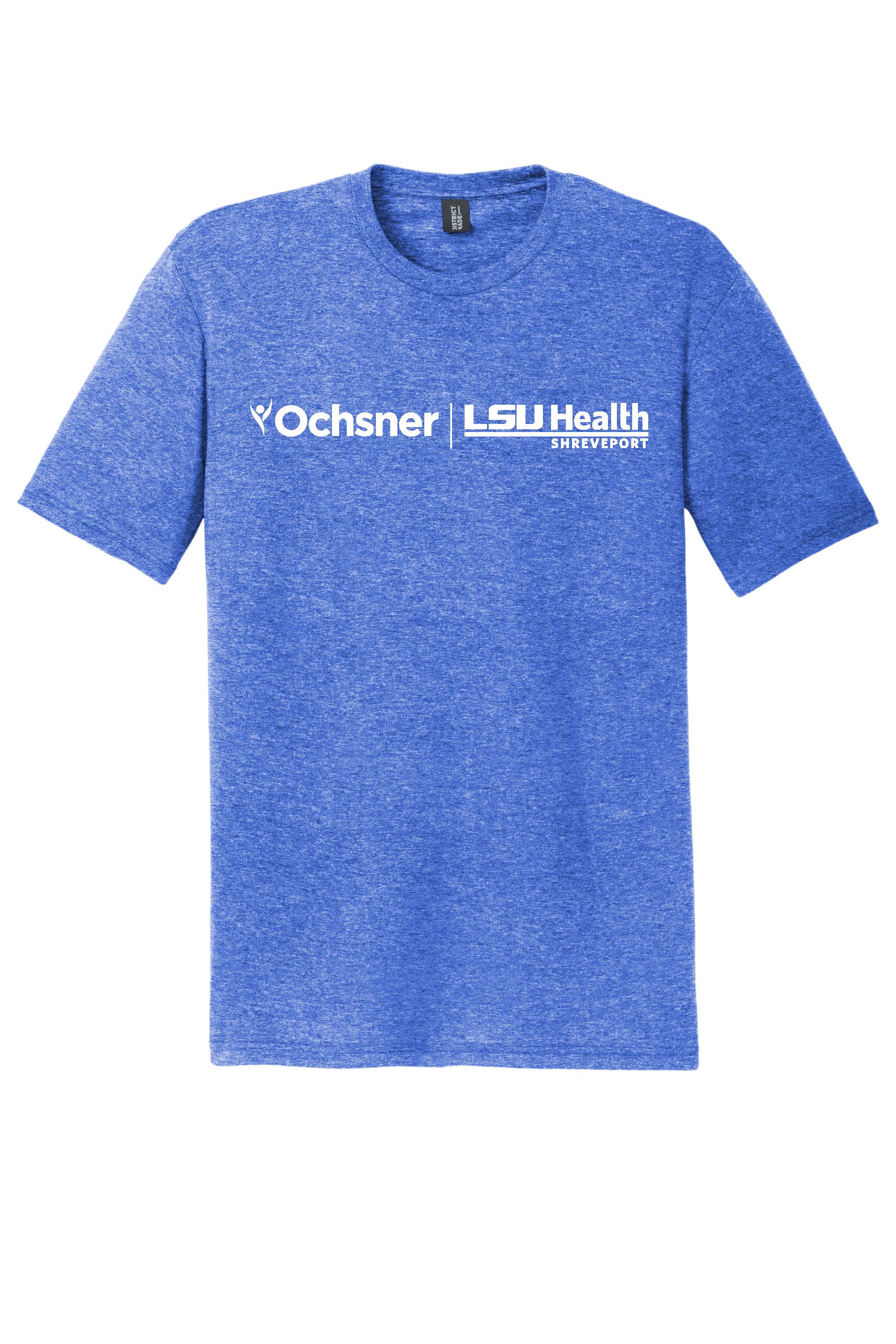 Ochsner LSU Health Shreveport Unisex Short Sleeve T-Shirt, Royal Blue, large image number 1